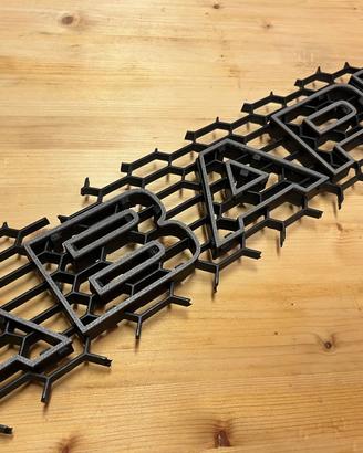 Lettere per Griglia Abarth 595/695 Restyling