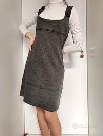 abito grigio in lana Marella