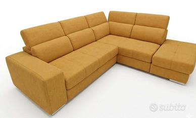 Divano Lisa angolare letto e contenitore