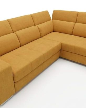Divano Lisa angolare letto e contenitore