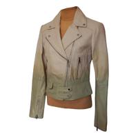 Giacca stile Chiodo in vera pelle donna Pinko nuov