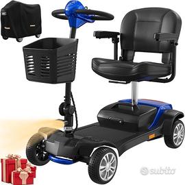 Scooter Elettrico Pieghevole a 4 ruote