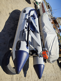 Gommone con motore 6cv