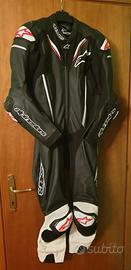 Tuta moto alpinestar taglia 54