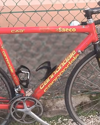 BICI DA CORSA CANNONDALE SAECO  CAD 3 ANNO 2001