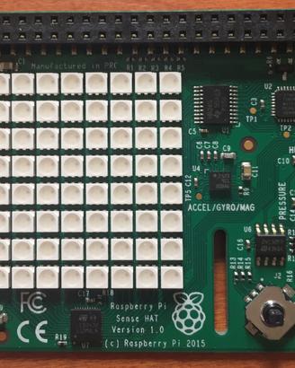 AstroPi scheda per RaspberryPi