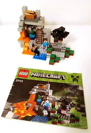 Lego Minecraft la caverna
