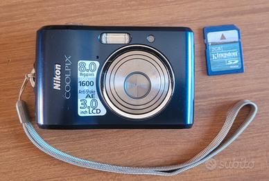 Nikon Coolpix L18 con scatola e accessori