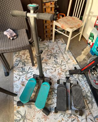 Stepper fisso con manubrio
