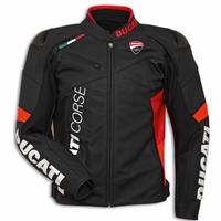 Giacca in pelle perforata Dainese Ducati Corse C6 