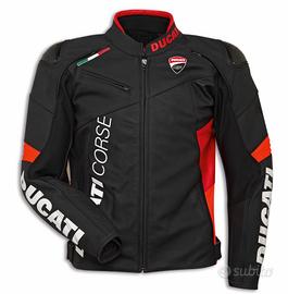 Giacca in pelle perforata Dainese Ducati Corse C6 