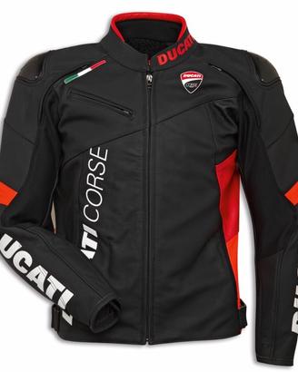 Giacca in pelle perforata Dainese Ducati Corse C6 