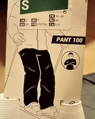 Calzoni  da neve PANT 100 taglia S