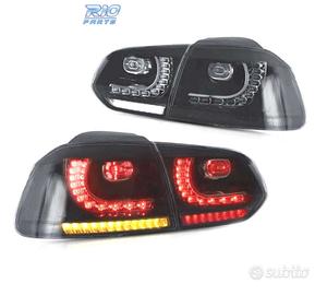 FANALI VOLKSWAGEN VW GOLF 6 FULL LED DINAMICI FUMÉ