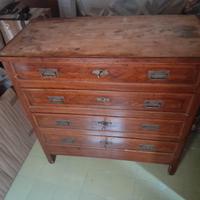 Como' con cassettoni e marmo rosa Portogallo 