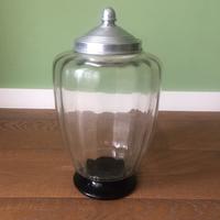 Vaso vetro soffiato decò