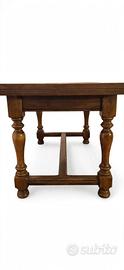 tavolo legno massello allungabile  155-255x80 