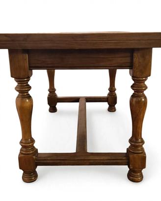 tavolo legno massello allungabile  155-255x80 