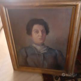 ritratto antico firmato A. Battaglia 