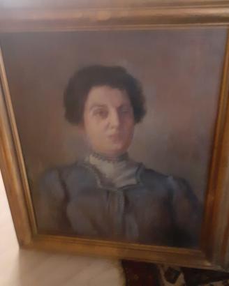 ritratto antico firmato A. Battaglia 