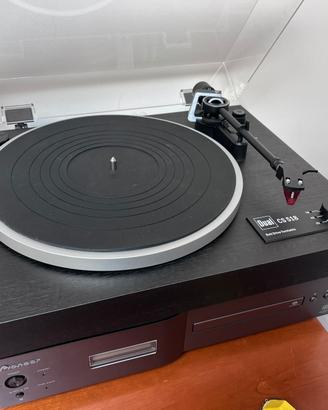 Giradischi Dual CS518 Nero con Ortofon 2M Red