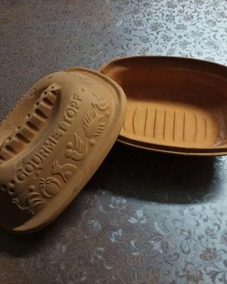 casseruola di terracotta