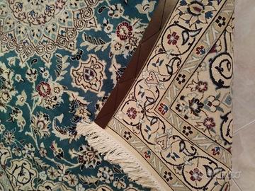 Tappeto persiano NAIN 9La - cotone/lana/seta