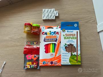 Set cancelleria Carioca + altro nuovo