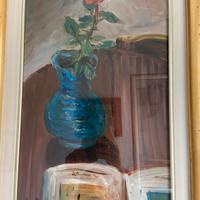 Quadro vado con fiore