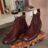 Stivaletto stringato unisex "Zanotti" in pelle