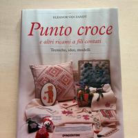 Libro Punto Croce(tecniche,idee,modelli)Deagostini