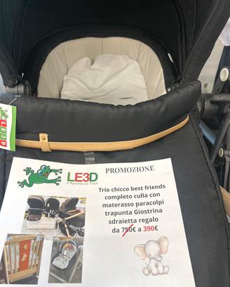 trio chicco best friends