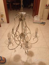 Lampadario Vintage a 5 Luci – Perfettamente Funzio