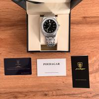 Orologio Poedgar uomo nero bestseller 2025