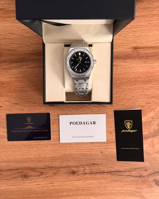 Orologio Poedgar uomo nero bestseller 2025