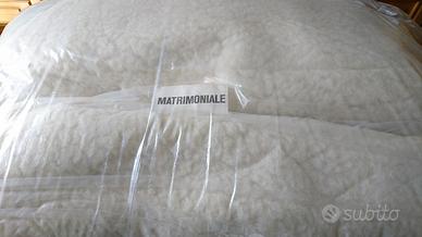 Coprimaterasso matrimoniale VELLO in lana merinos