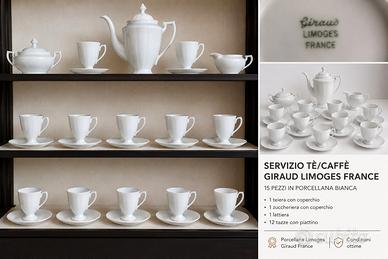 Servizio Giraud Limoges France 15 pezzi