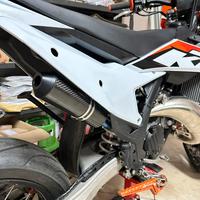 Silenziatore dbr titanio carbonio ktm 125
