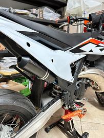 Silenziatore dbr titanio carbonio ktm 125