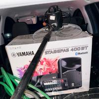 Yamaha stagepass 400bt nuovo usato solo 3 volte