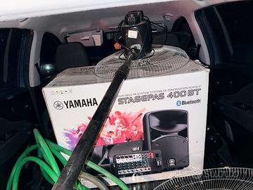 Yamaha stagepass 400bt nuovo usato solo 3 volte