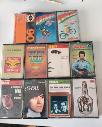 LOTTO MC MUSICASSETTE MAL THE ROGERS NUOVI ANGELI