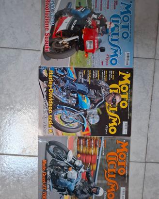 Riviste motociclismo d'epoca  anni 2012 2013 2014
