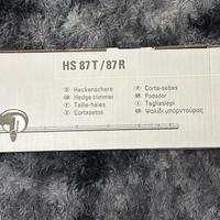 Tagliasiepe Stihl HS 87T / 87R