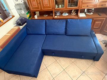 Divano letto angolare con contenitore - Ikea