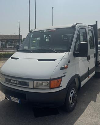 Iveco daily 35c13 doppia cabina ribaltabile