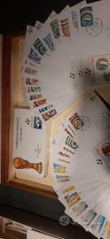 buste/francobolli  fdc  - MONDIALE ITALIA 90