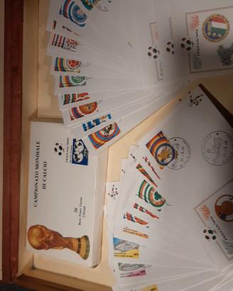 buste/francobolli  fdc  - MONDIALE ITALIA 90