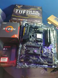 Ryzen 2600 / scheda madre Asus TUF b450 / Ram 16