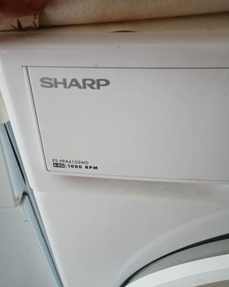 lavatrice sharp  es hfa6103wd